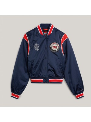 Tommy Hilfiger Archive Games Satin BOMBER.C5F