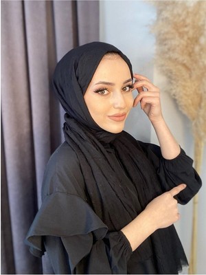 Ayşen Scarf Bambu Kraş Şal Modeli