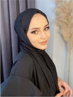 Ayşen Scarf Bambu Kraş Şal Modeli