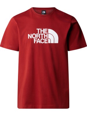 The North Face M S/s Easy Tee Erkek Kırmızı Giyimtshirt NF0A87N5POJ1