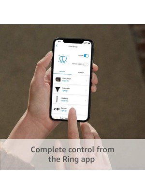 Ring Amazon Ring A19 Smart LED Ampul, Beyaz