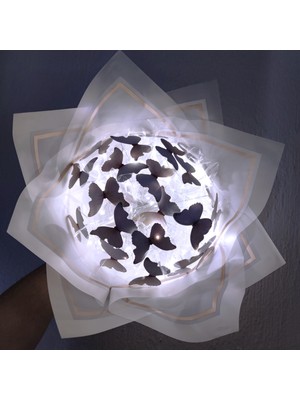 Melines LED Işıklı Kelebek Buketi