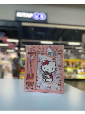 Hediye Vakti Sanrio Hello Kitty Defter- Kalem Bant Set-2