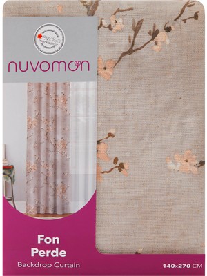 Nuvomon Amber Fon Perde - 140X270 cm