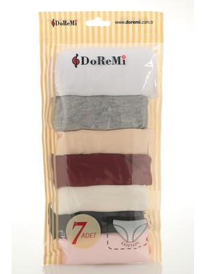 Doremi Düz Daily Fit 7li Bayan Külot