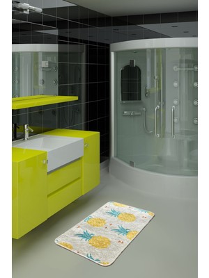 Chilai Home Ananas Djt 40 x 60 Cm Banyo Halısı