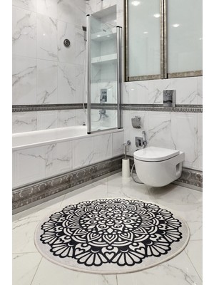 Chilai Home Kozzy Djt 100X100 Cm Banyo Halısı, Paspas