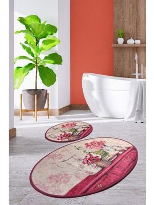 Chilai Home Vintage Djt 2'li Set Banyo Halısı