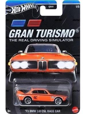 Hot Wheels Gran Turismo '73 Bmw 3.0 Csl Race Car