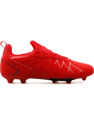 Playup GK-241-124 Erkek Krampon Futbol Ayakkabısı Kırmızı