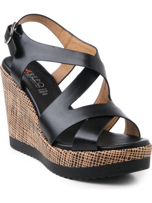 Kadın Sandalet 52231-E4 Repo Nero