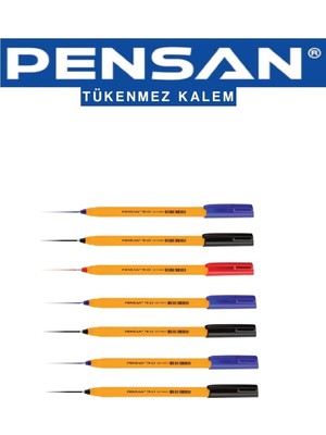 Pensan Tr-23 Tükenmez Kalem Karışık 7'li Set
