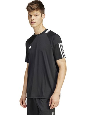 adidas M Sereno 3s T Erkek Futbol Tişörtü IR7823 Siyah