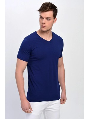 Dynamo Erkek V Yaka T-Shirt