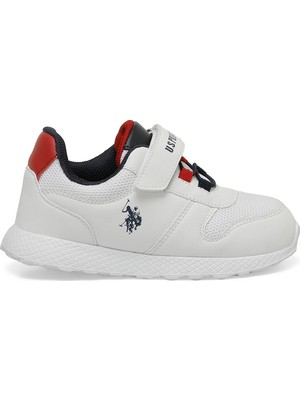 U.S. Polo Assn. Garfıeld Jr 4fx Beyaz Erkek Çocuk Spor Ayakkabı