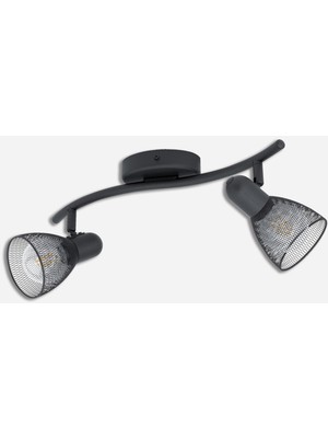 Eglo Carovigno 2'li 40 W E14 Duy Yuvarlak Sıvaüstü Spot