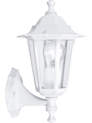 Eglo Laterna 4 Yukarı Bakan Aplik Beyaz