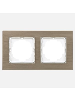 Nilson Bronz Alüminyum 2'li Çerçeve