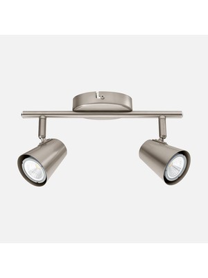 Eglo Travale-Sd 5 W Ledli LED Duy Yuvarlak Sıvaüstü Spot 2 Adet Krom