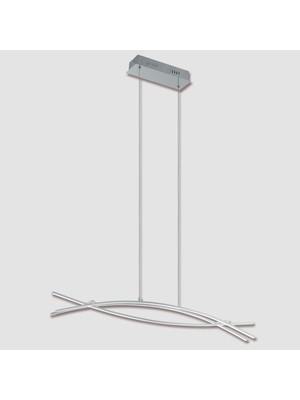 Eglo Nevado Alüminyum Kelebek Tekli Modern Ledli Sarkıt Gümüş