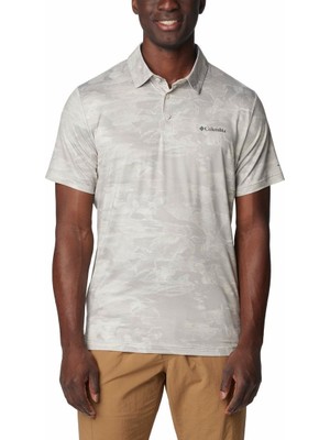 Columbia Tech Trail Novelty Erkek Kısa Kollu Polo Tshirt