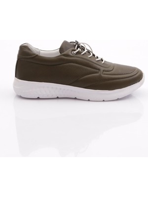 Dgn 2024  Kadin Bağcikli Lazer Comfort Ayakkabi