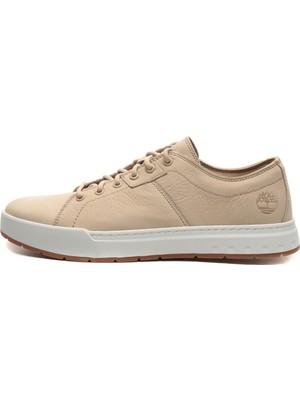 Timberland TB0A6A2DEN71 Timberland Low Lace Up Sneaker Erkek Spor Ayakkabı Krem