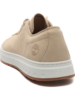 Timberland TB0A6A2DEN71 Timberland Low Lace Up Sneaker Erkek Spor Ayakkabı Krem