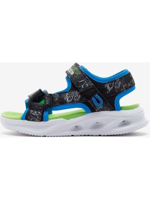 Skechers Sola Glow Sandal  -  Aquatastic Büyük Erkek Çocuk Siyah Sandalet 401672L Bblm