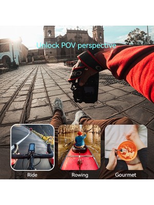 Tianzhu GOPRO12 Djı Pocket3 INSTA360 Aksiyon Kamera Aksesuarları Için Uygun Manyetik Asılı Boyun Aparatı (Yurt Dışından)