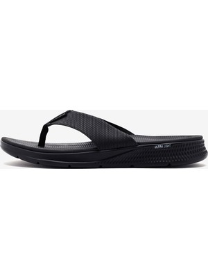 Skechers Go Consistent Sandal - Synthwav Erkek Siyah Parmak Arası Terlik 229035 Bbk