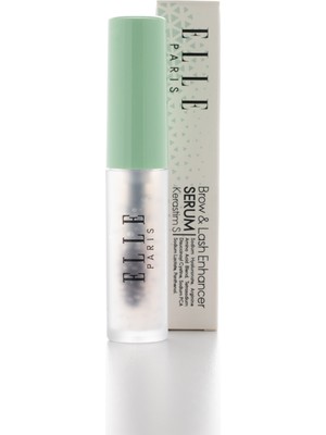 Elle Kaş ve Kirpik Güçlendirici Serum 5 ml Hafif Formül ile Pürüzsüz Cilt Sağlar