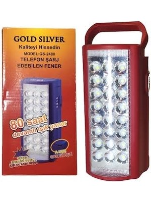 Gold Silver almina GS-2400 Şarjlı Fener