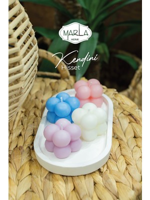 Marla Home Dekoratif Kokulu Bubble Mum