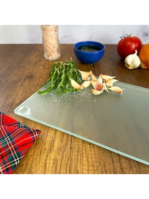 Decorita Cam Kesme Tablası - Cam Kesme Tahtası | Satina Cam | 17CM x 29CM
