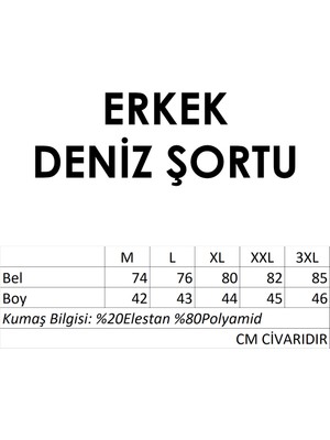 REMSA Erkek Deniz Havuz Şortu Eldan S282 Saks