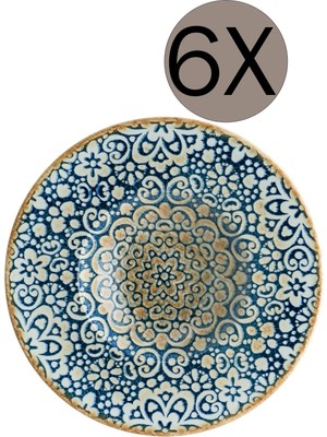 Bonna Porselen Alhambra Serisi  6'lı 28 cm 400 cc Banquet Çukur Tabak