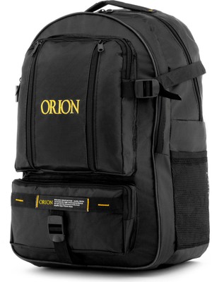 Orion Unisex Dağcı Spor Sırt Çantası Siyah 