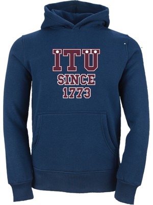 İTÜ Vakfı İTÜ VAKIF İTÜ sweatshirt SINCE KAPŞONLU Lacivert