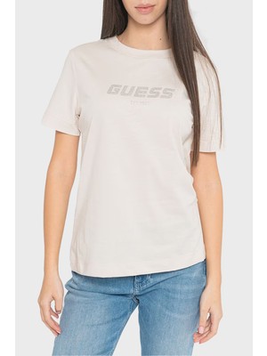 Guess Eleanora Pamuklu Regular Fit T Shirt V4RI10K8HM4 Kadın T Shirt V4RI10 K8HM4 G9L9