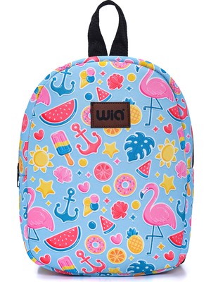 Wia Eğlenceli Baskı Tek Bölmeli Kreş Çanta WCAN6003-209 209