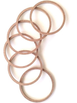 Dekolobi 6 Adet 18 cm Halka Kasnak Makrome Düş Kapanı