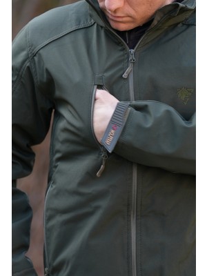 Wolftrap Softshell Kapüşonlu Haki Mont