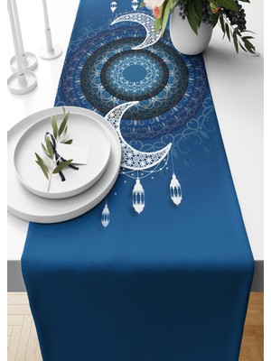 Bertille Home Ramazan Serisi 140X40 cm Dijital Baskılı Runner (Ramadan)