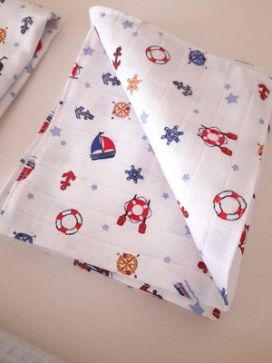 Heybe Home Waffle / Müslin Bebek Pike Takımı