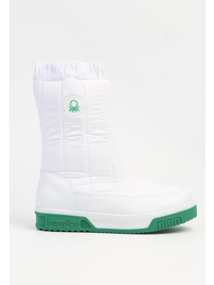 Benetton ® | BN-50039 - 3256 Beyaz - Kadın Bot