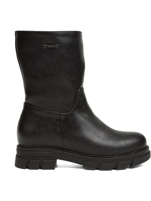 Pierre Cardin ® | PC-52063-3076 Siyah Cilt - Kadın Bot