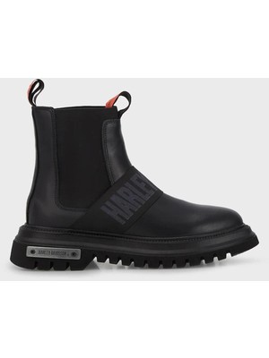 Harley Davidson 021Z100563 Nefud Kadın Bot - Siyah Deri