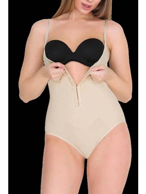 Beruflic 1 Beden Incelten Agraflı Göğüs Altı Body Korse 9105