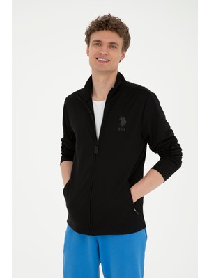 U.S. Polo Assn. Erkek Siyah Hırka (Örme) 50281076-VR046